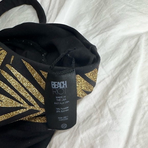 Beach Riot Resort Collection Palm Sports Bra Size XS - Picture 6 of 7